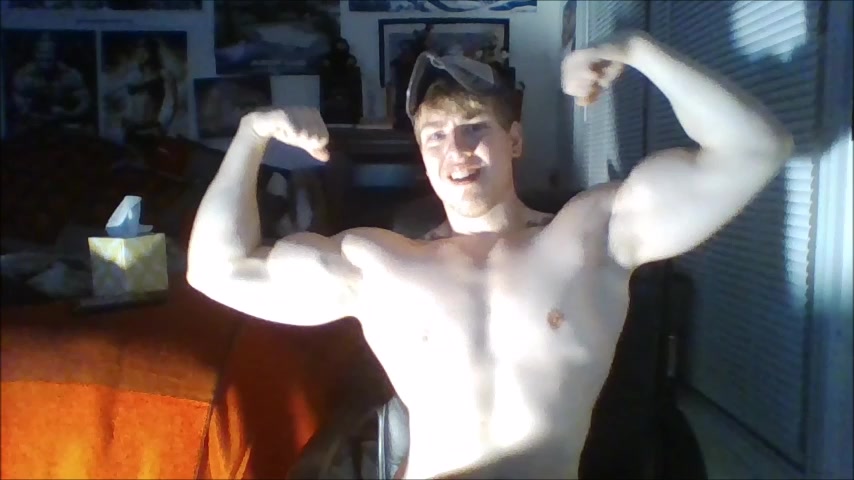 Legs and Bicep Flexing