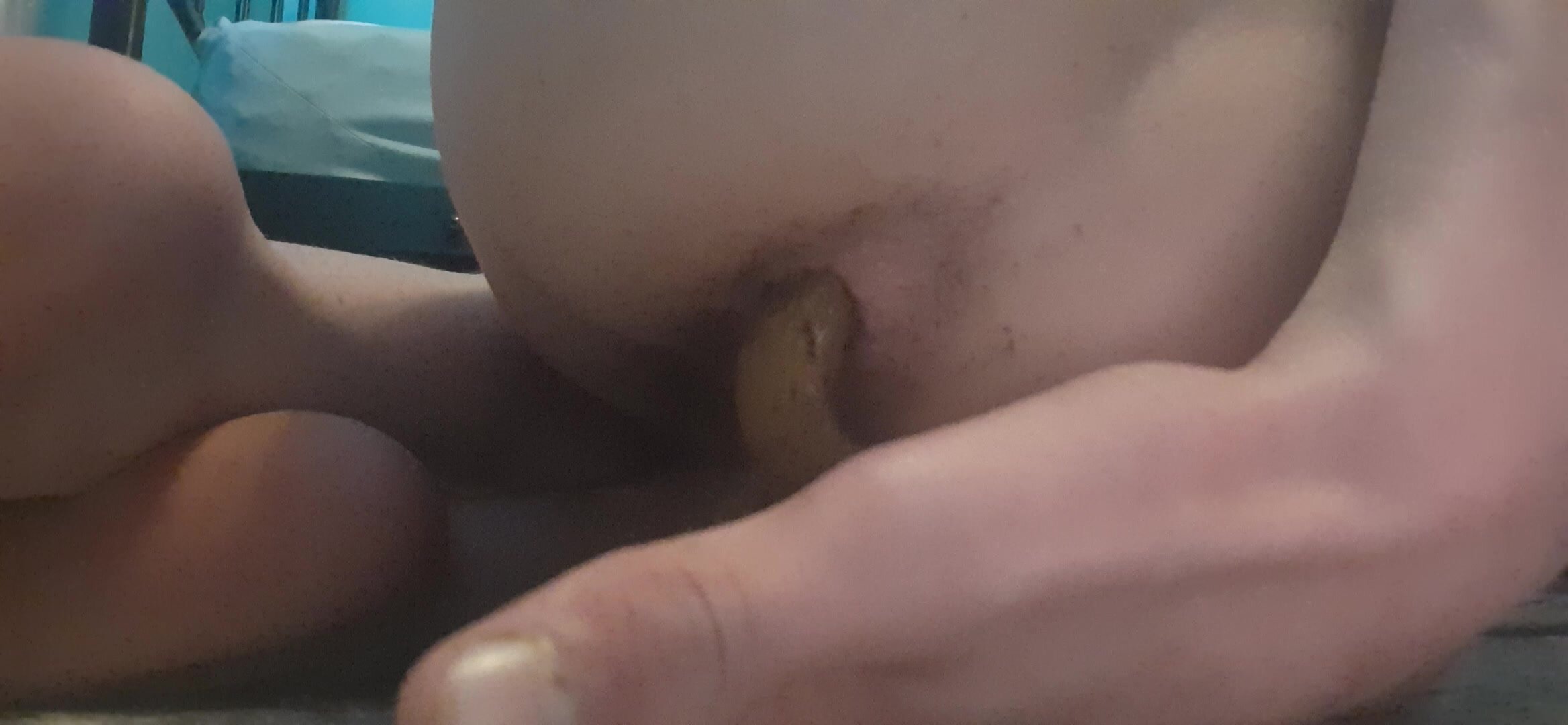 Friend had to shit after big dinner
