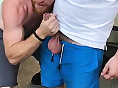 Playing with his straight mate's fat dick (fav&sub)
