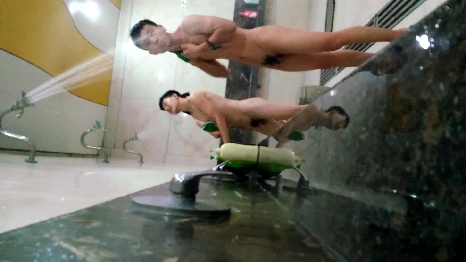 Chinese boy taking shower - 2