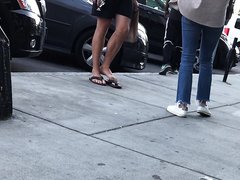 Candid Sandals - Guy Waiting for Friend