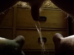 Pissing on the floor - video 9