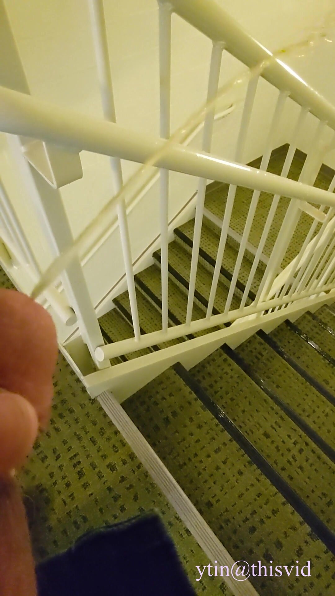 Public Hotel Stairwell Piss