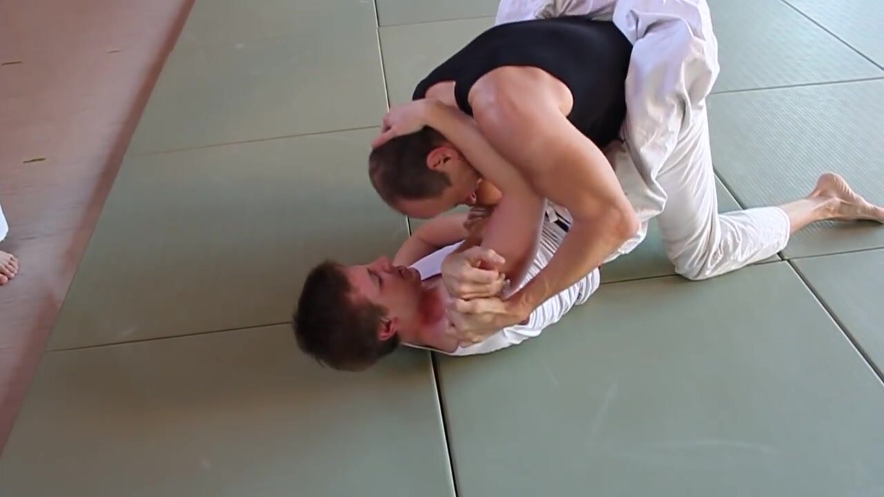 Real Grappling between father and son
