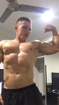 Luke Flexing