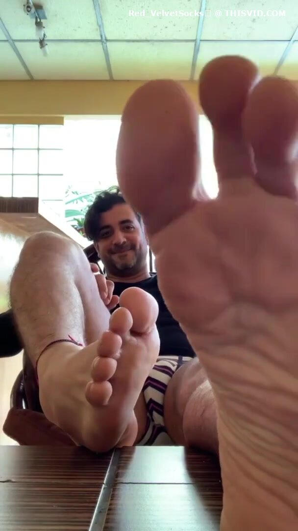 Daddy Barefoot Teasing