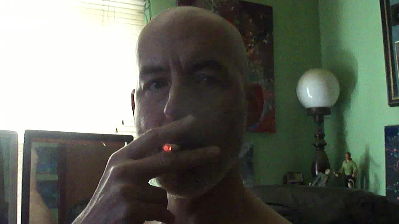 Shaved Head Smoke - video 2