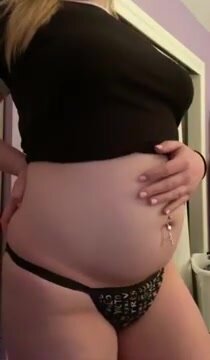 chubby belly girl