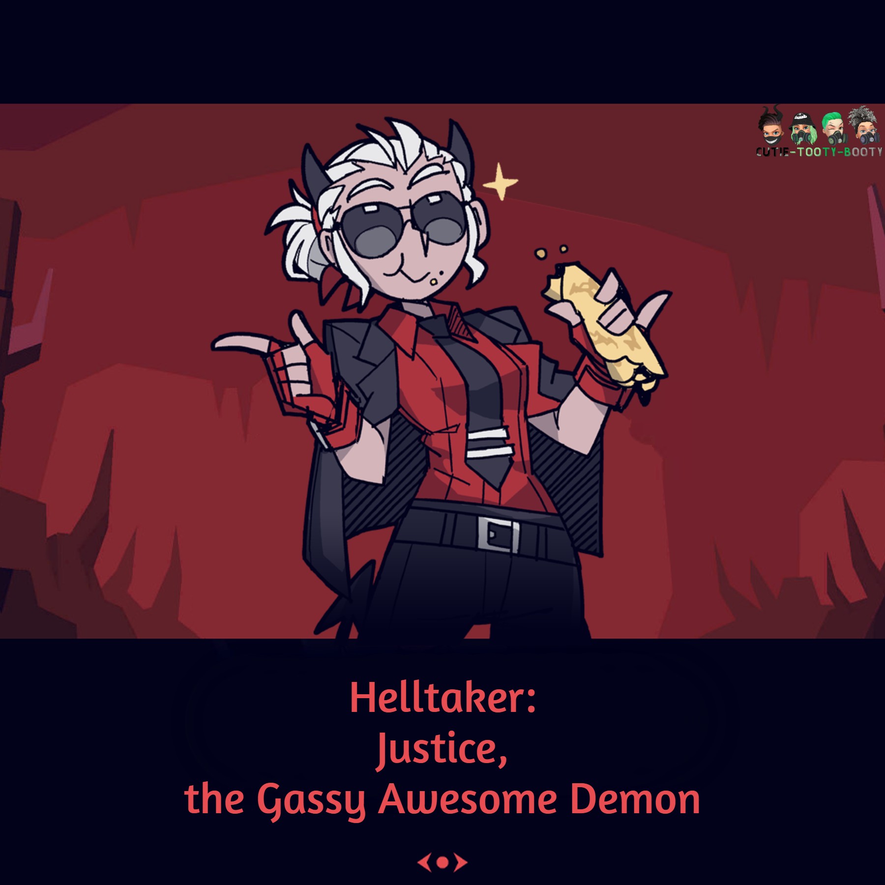 Helltaker: Justice, the Gassy Awesome Demon