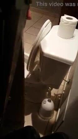 Caught dad wanking