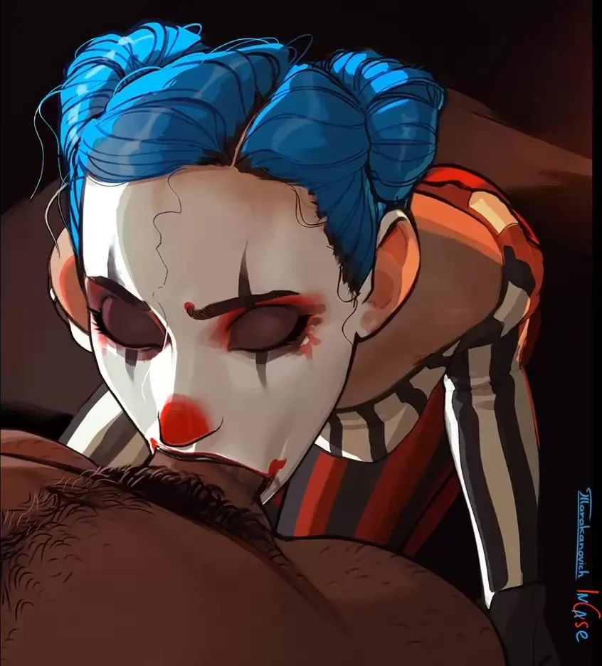 Clown Blowjob - Cartoon porn: Horny Clown Blowjob - ThisVid.com