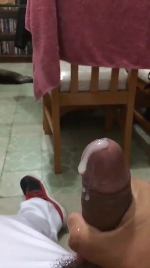 Hung Chinese Dick Explodes / with Slow Motion