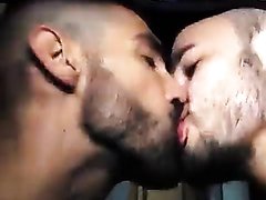 gay sensual kiss