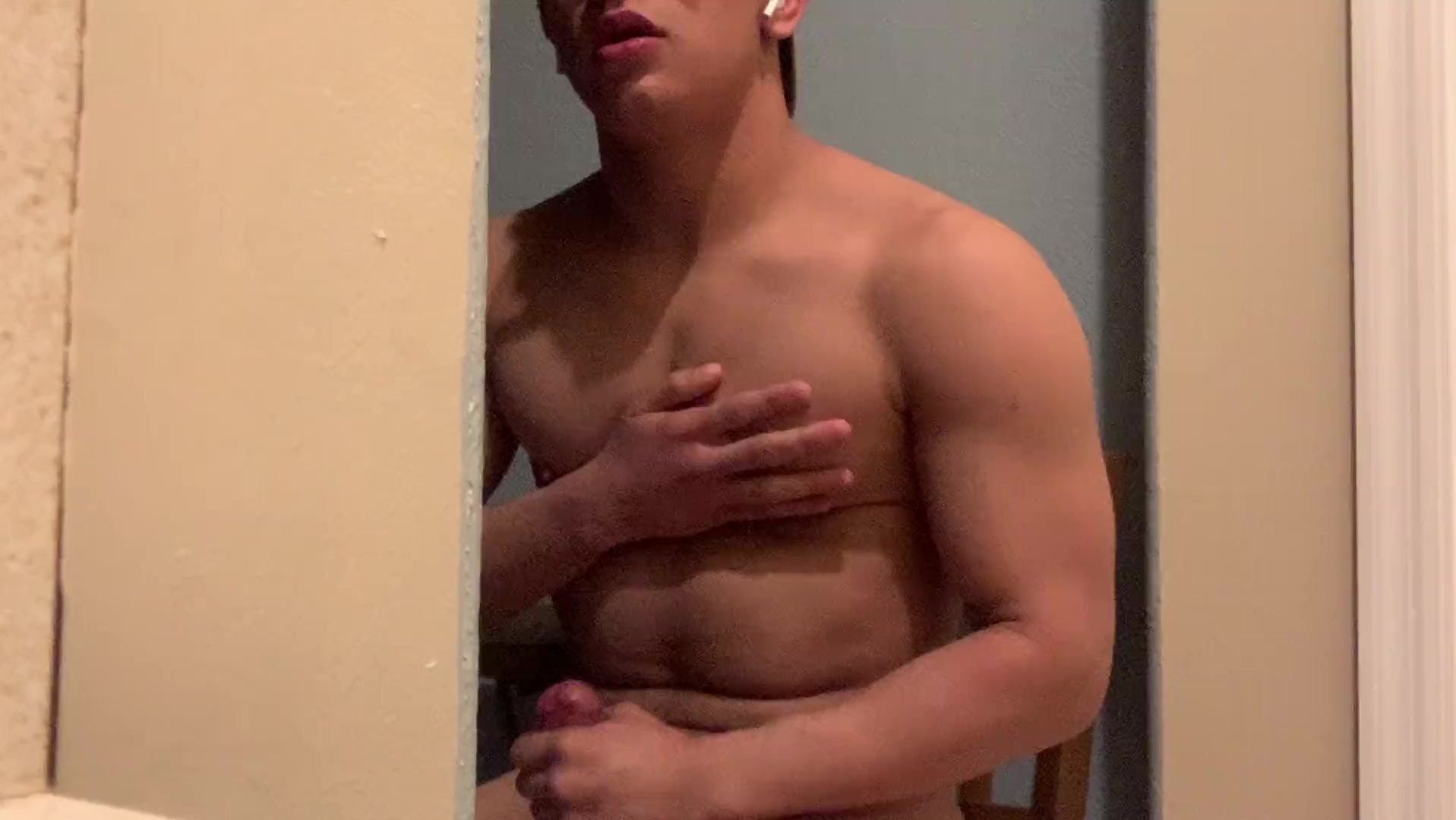 cute guy self sucking