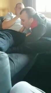 straight guy lets his gay friend suck him