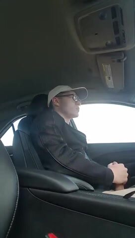 Driving to Work / He Cums!