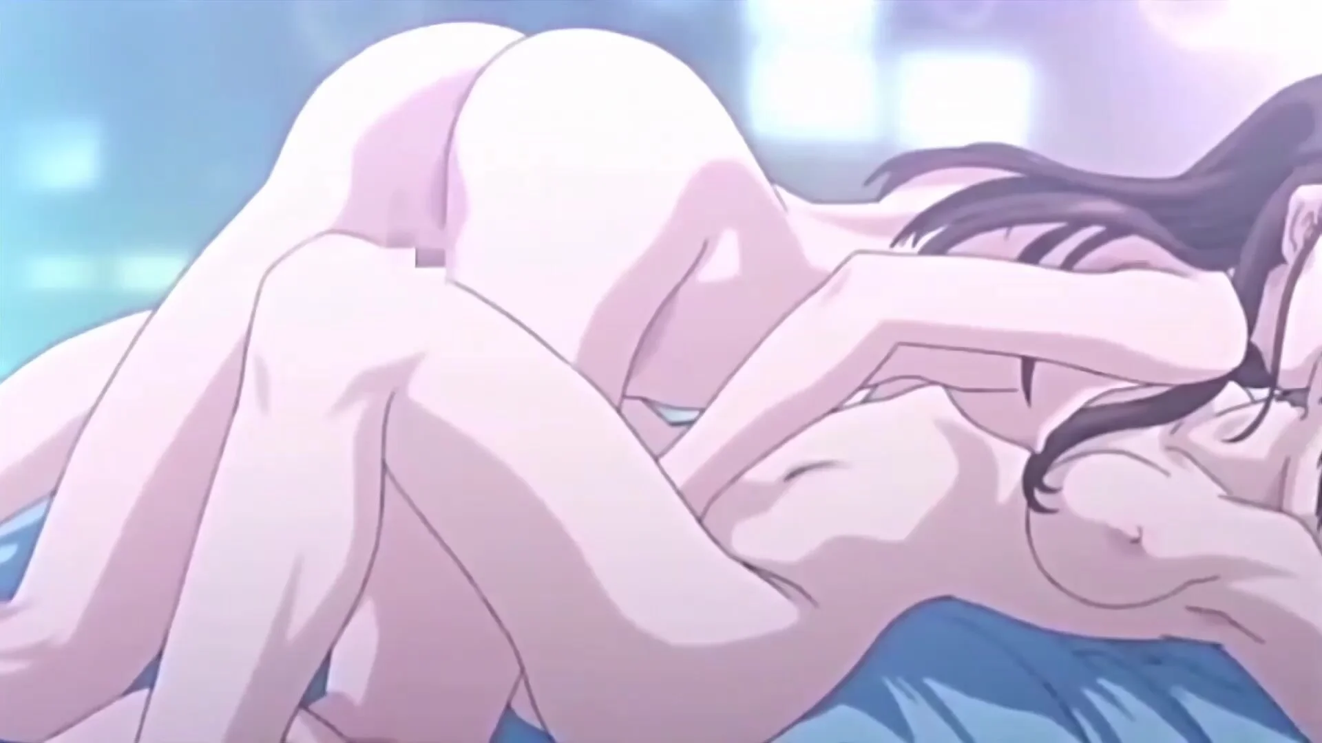 Hot anime girls having lesbian sex