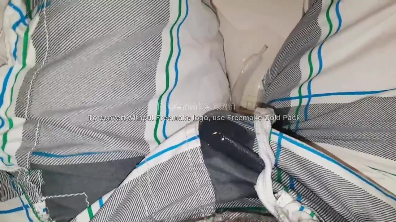 Sitting On White Chair Piss Shorts