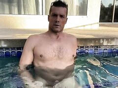 straight pornstar in the pool