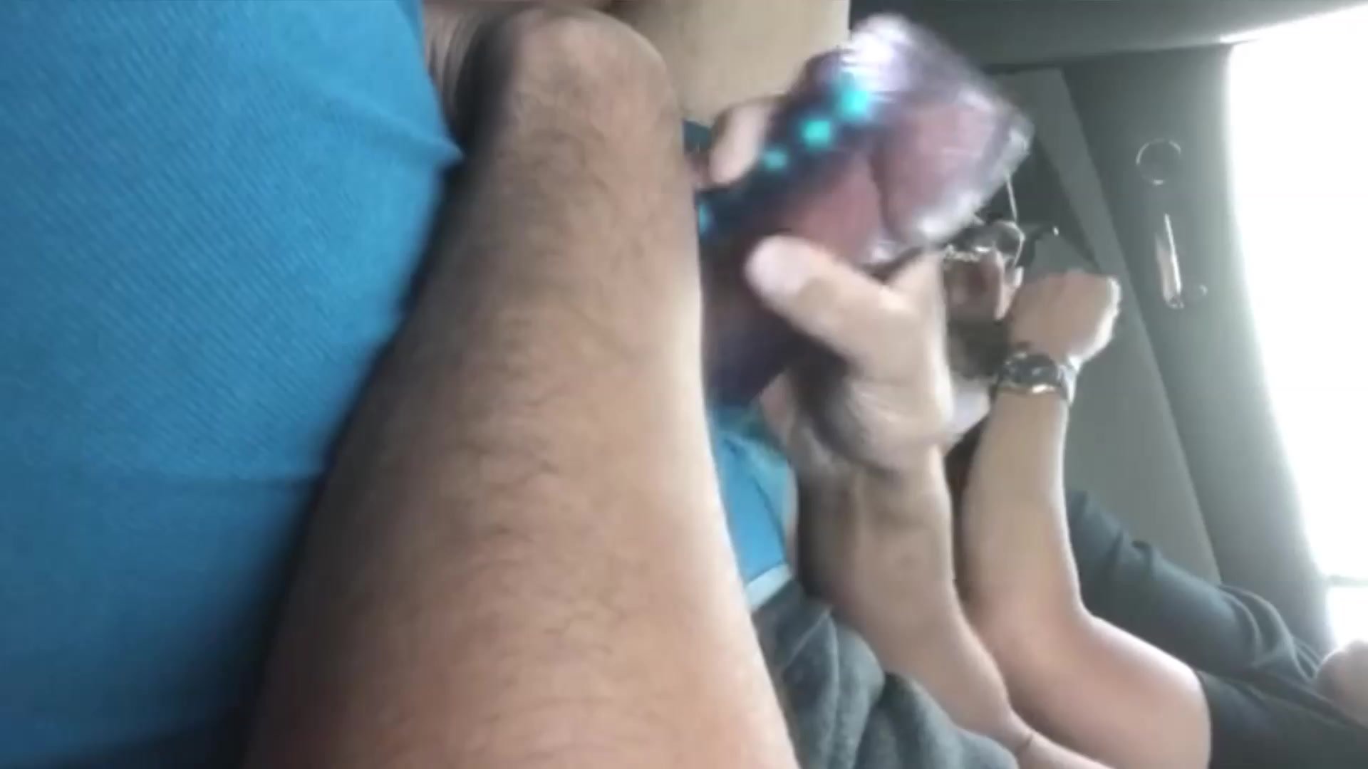 Backseat Taxi Wank - Part 1