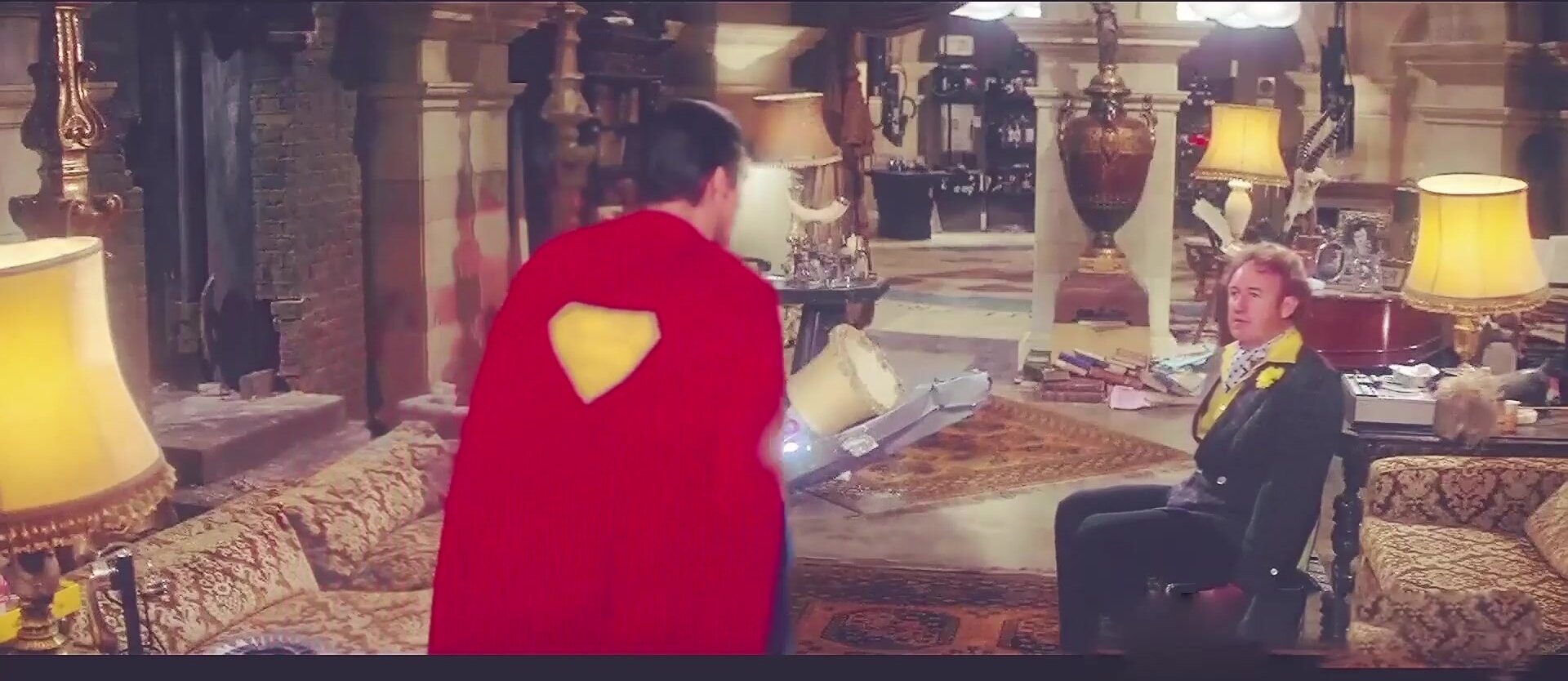 Superman defeated by kryptonite edit