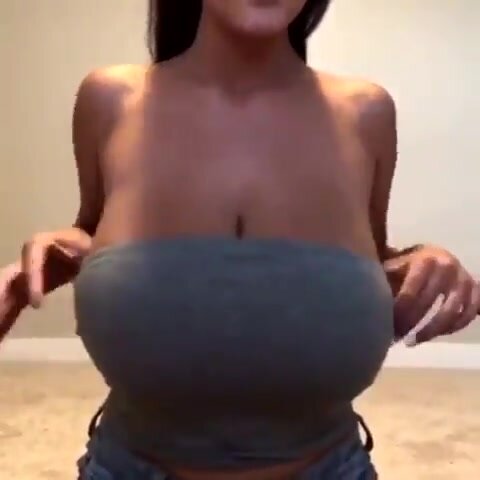 They are very big tits for a teenager