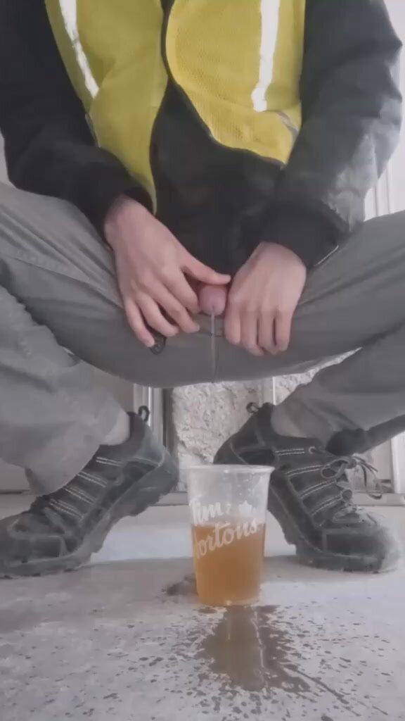 Piss at Construction Site