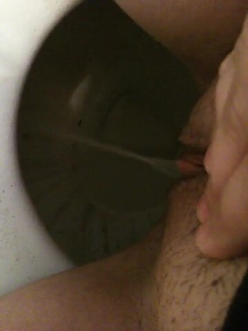 Girl Peeing on Toilet - 80