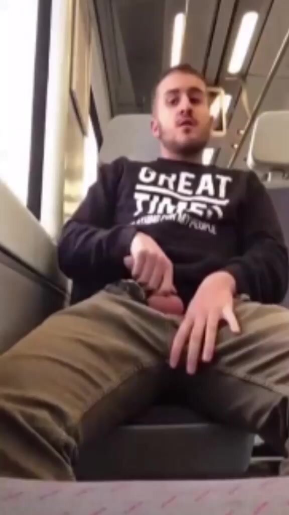 Wank on public transport