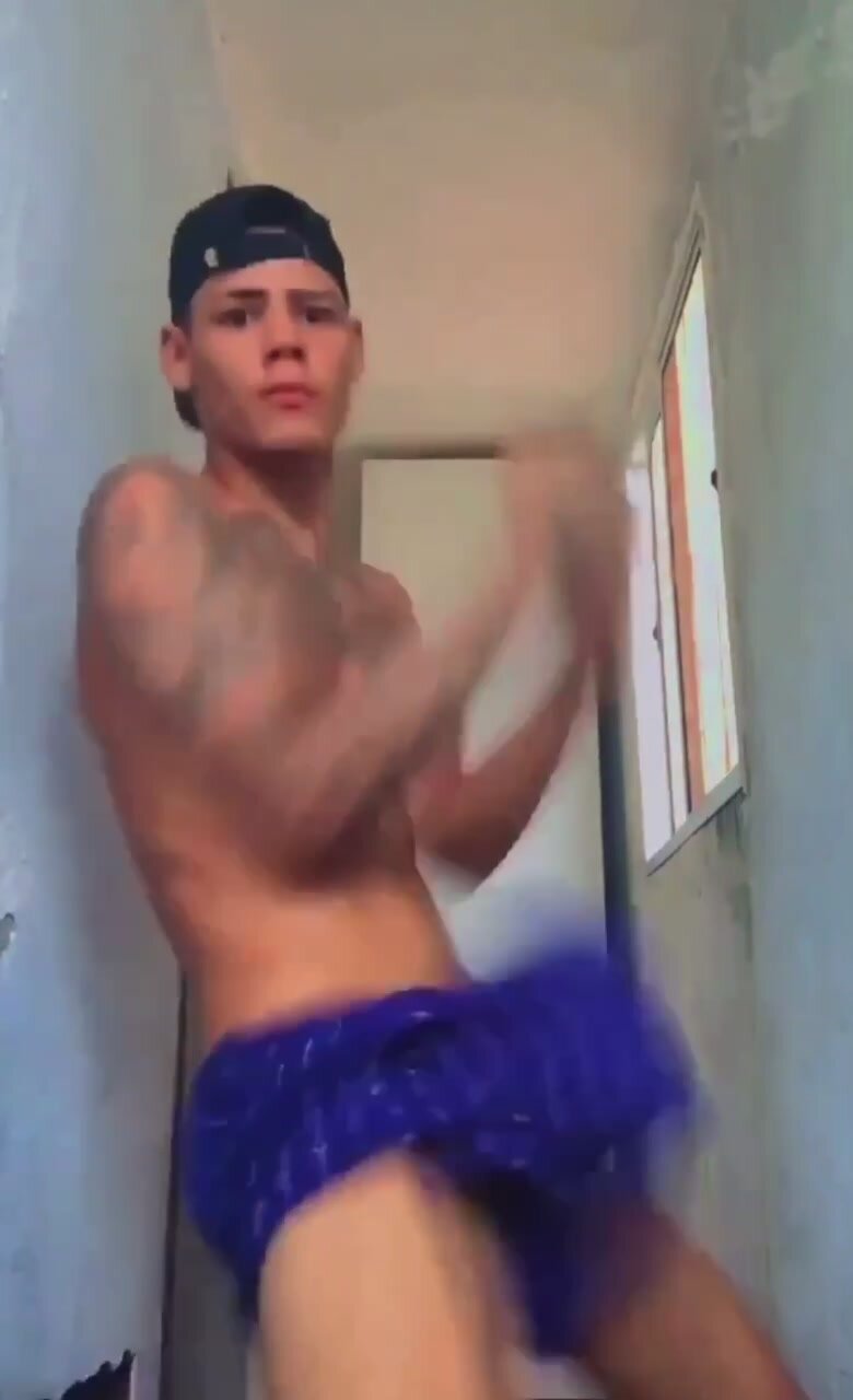 Brazilian Boy Dancing in Boxer
