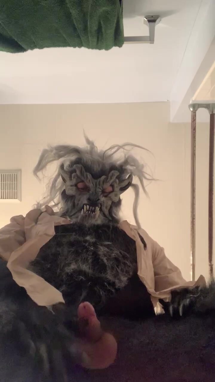 I mark you in my werewolf costume