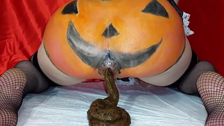 Halloween poop