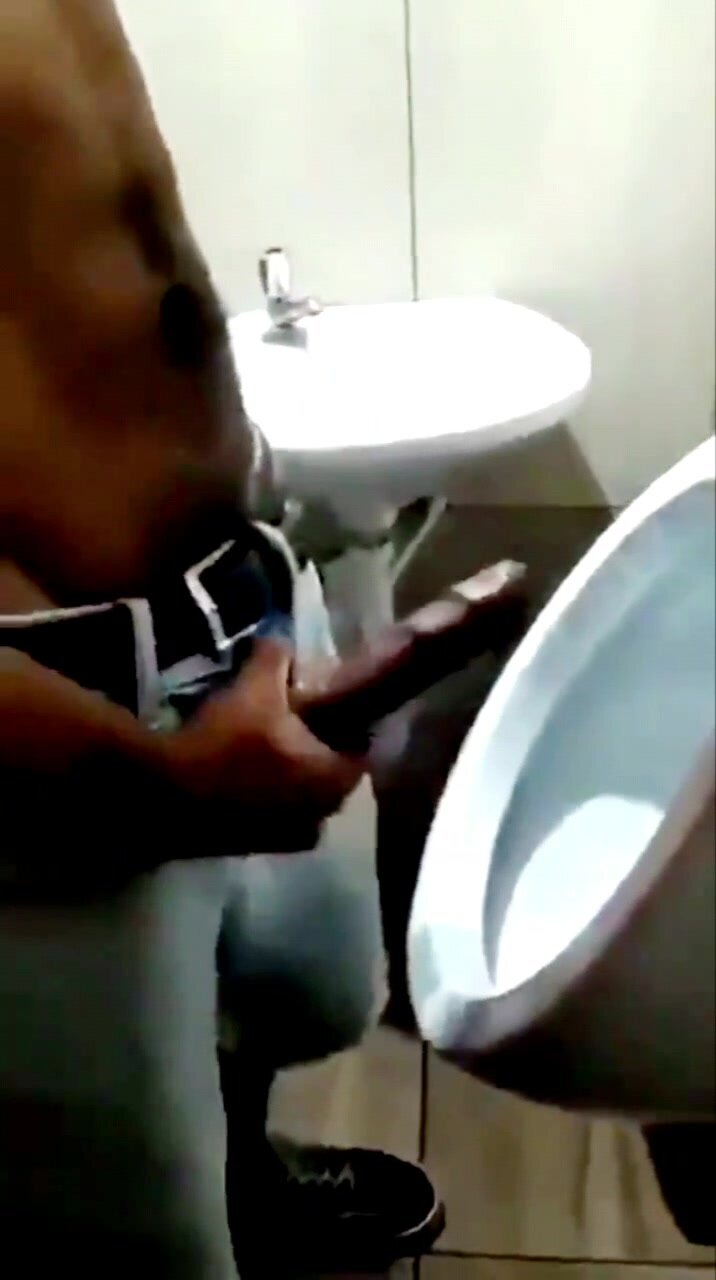 Black homeless jerking