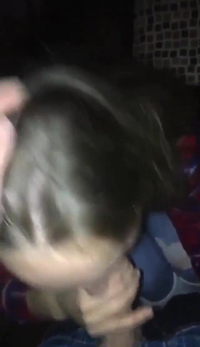 Girl sucks massive muscle stud cock