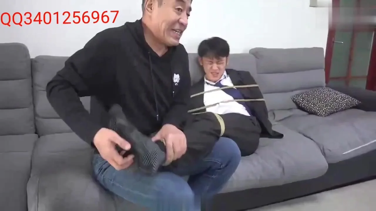 Gay Asian: asian suited men tied up and tickled… ThisVid.com