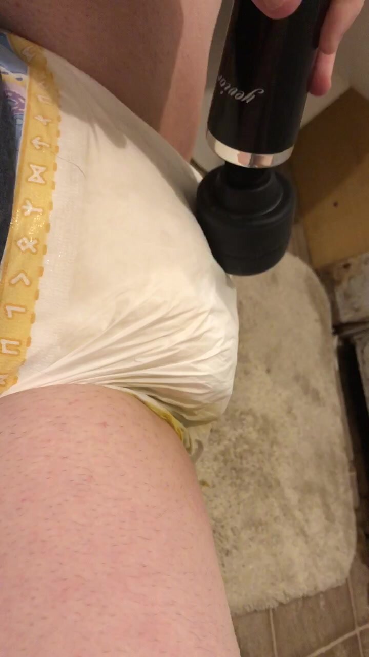 I Put my wife’s poopy diaper on and played in it