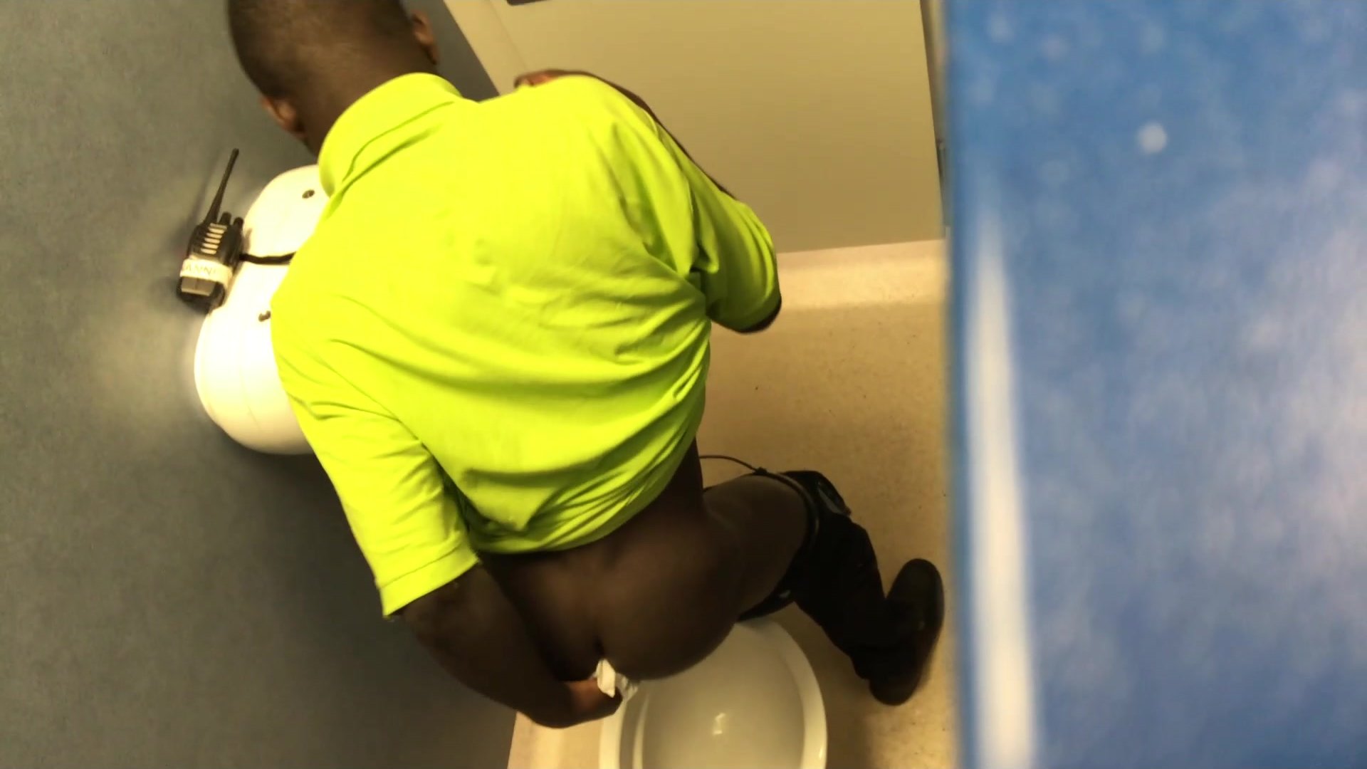 4. Gorgeous smooth-skinned black guy wiping