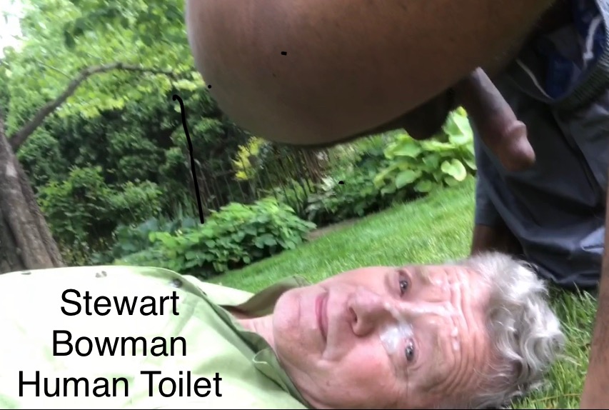 Black Man Shits in Stewart's Mouth Outdoors in Kentucky