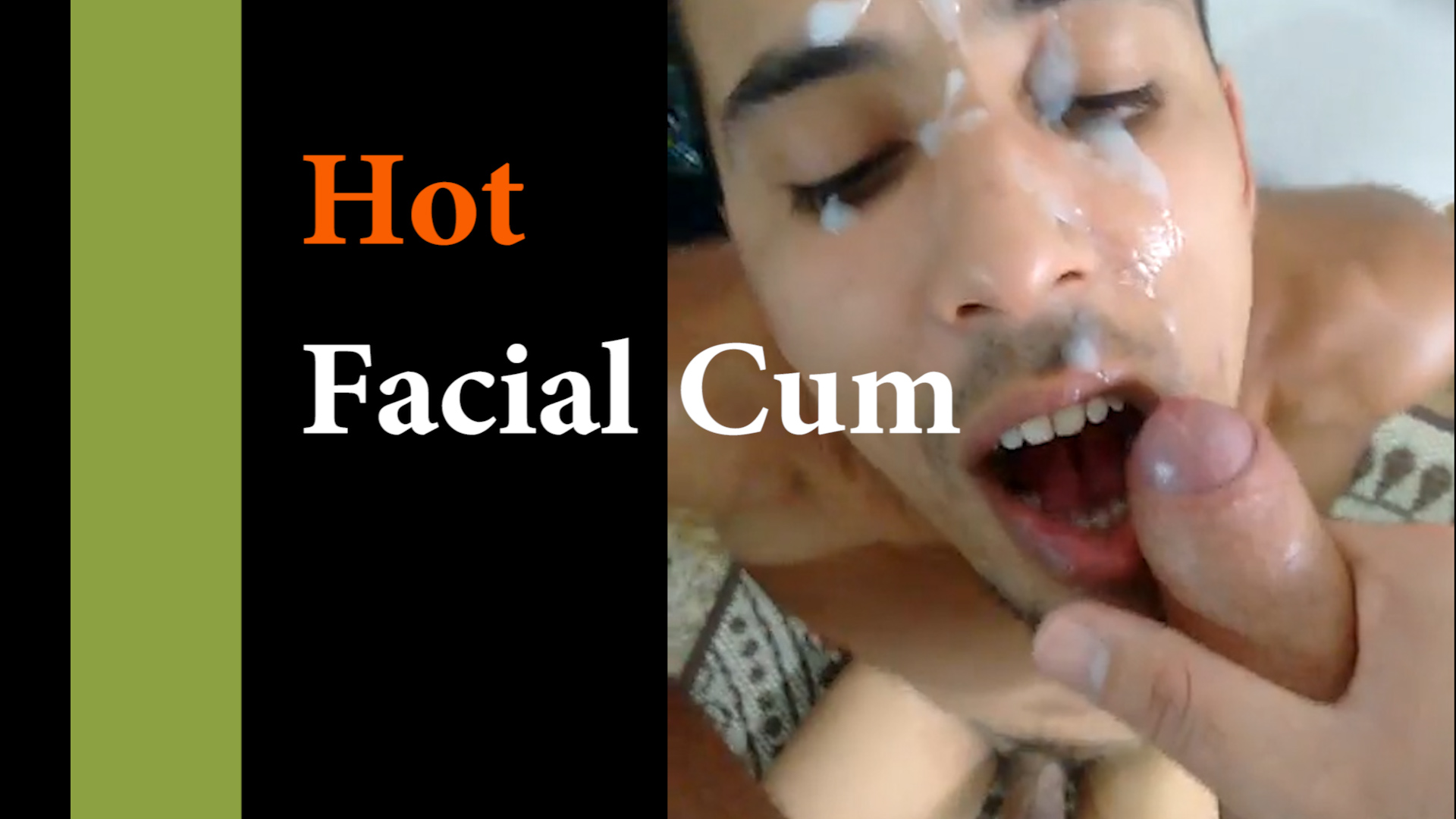 Another hot facial cum