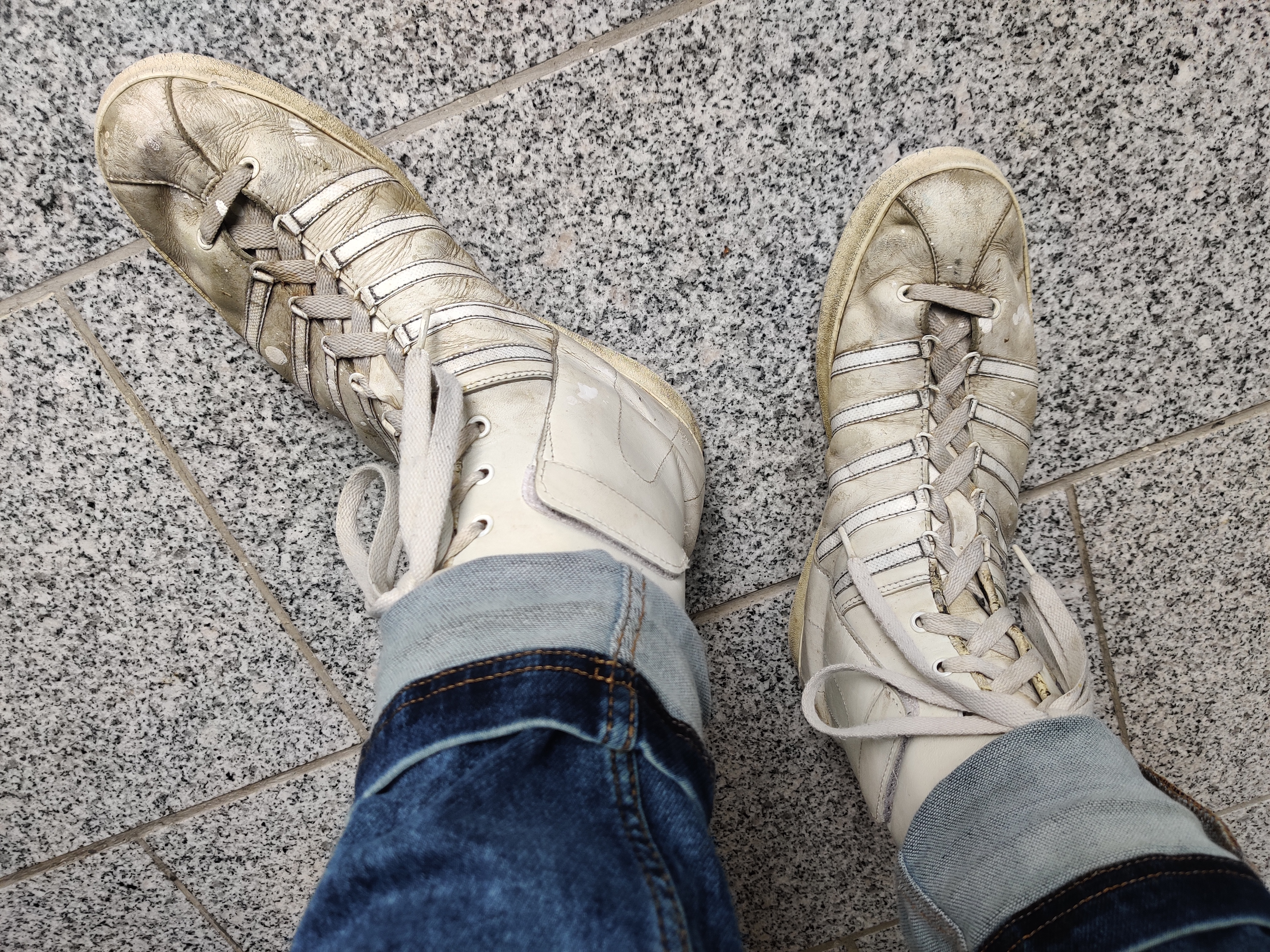 In my vintage Künzli sneaker boots
