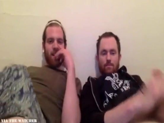 Convincing his friend to touch him