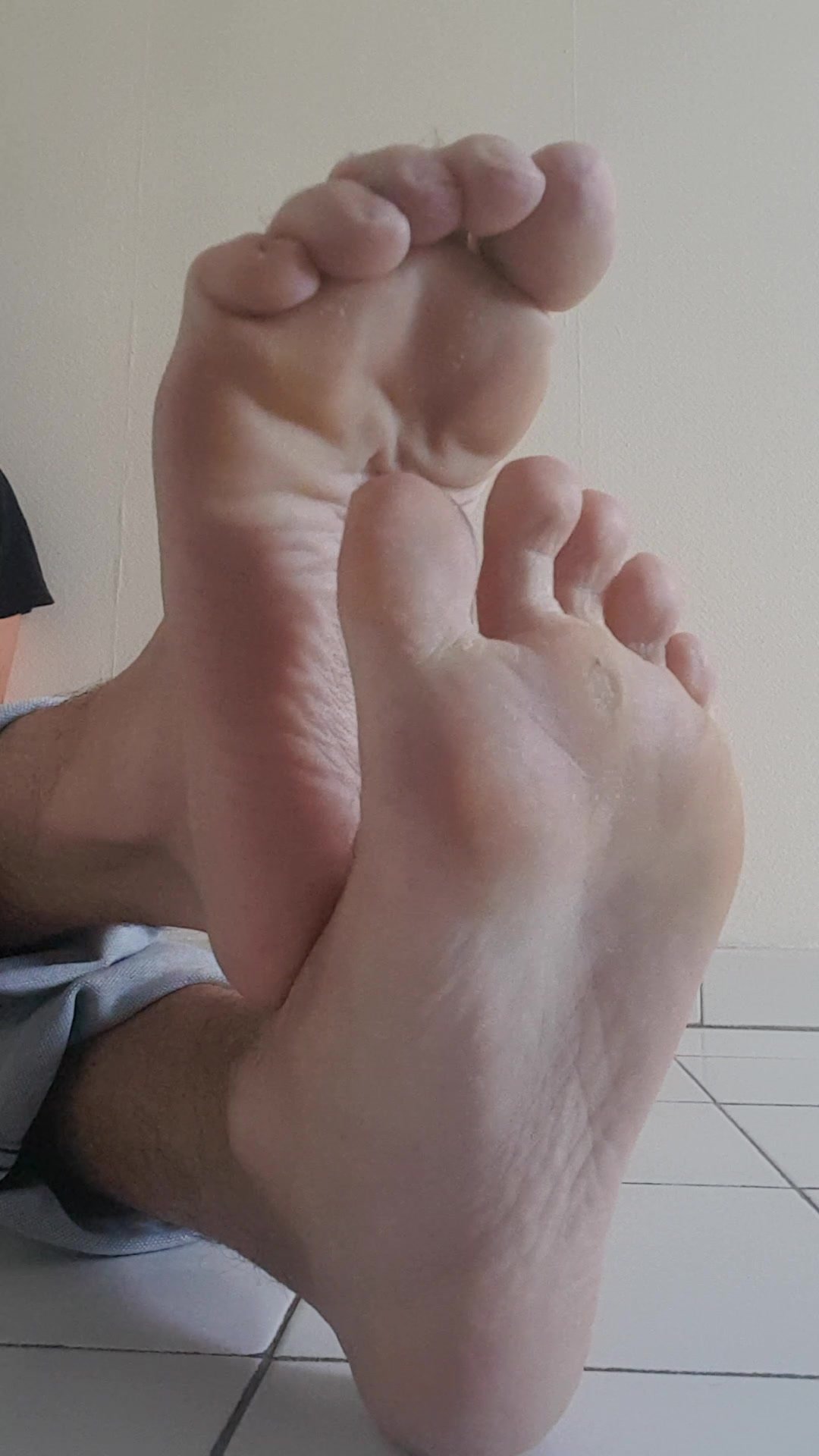 My male feet - video 2