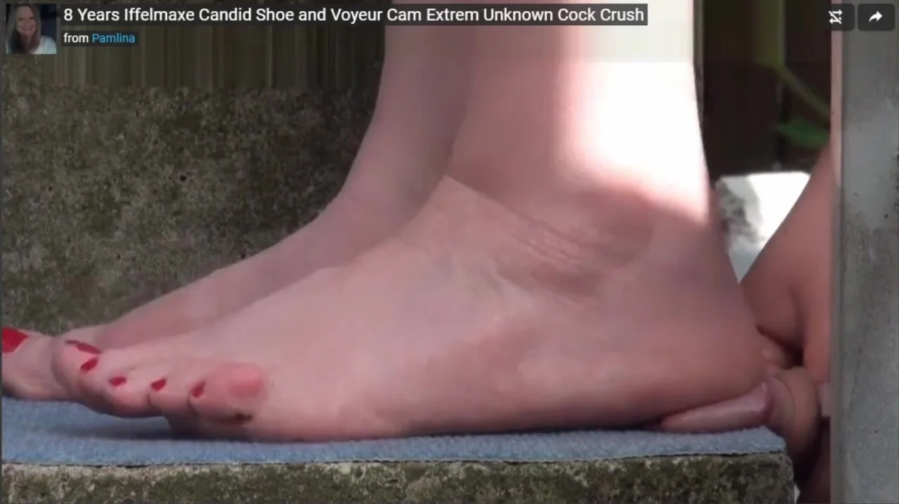 Barefoot Voyeur - Unaware barefoot cock trample - ThisVid.com