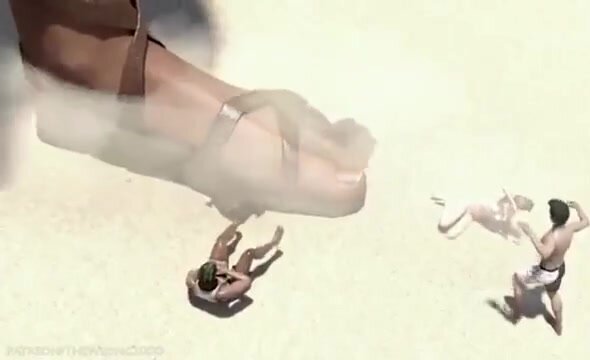 Matter Of Perspective. A Giantess Vore animation