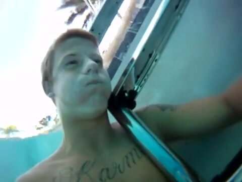 Barefaced hotties breatholding underwater - video 2
