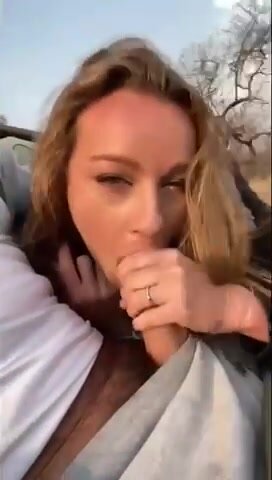Freaky Couple Safari Ride / Cum Swallowing!