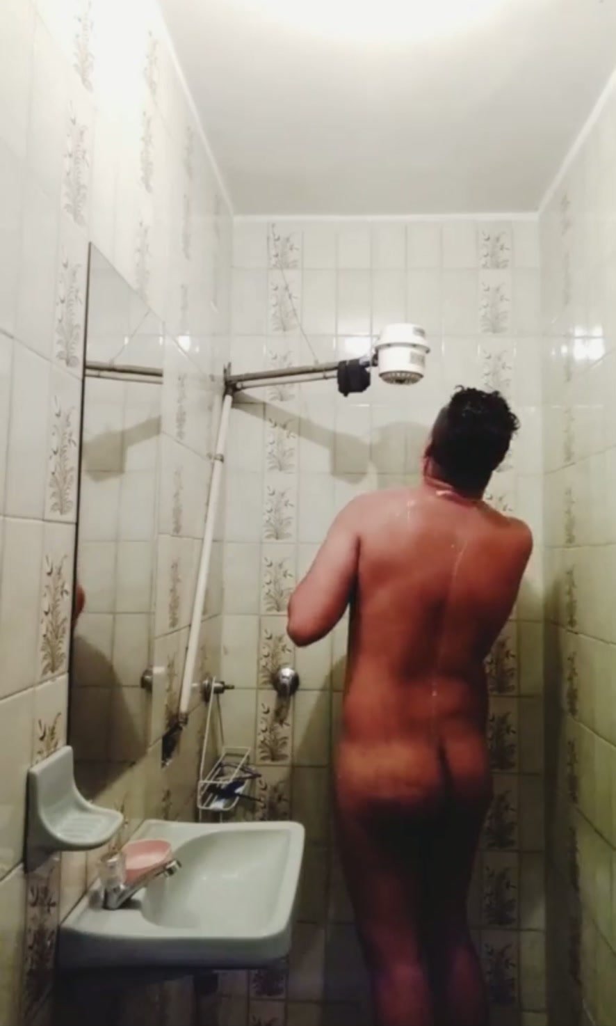Sexy Latin shower
