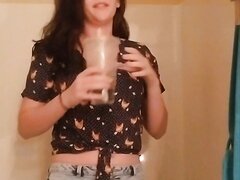 Cute Teen's First Time Wetting