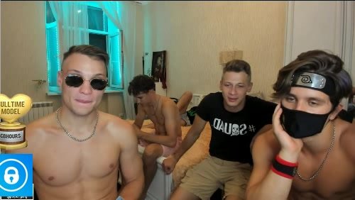 five sexy russian friend on cam