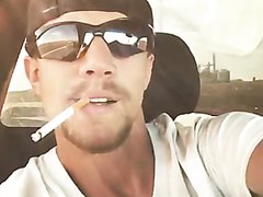 Smoking Redneck: Who Wants Him to Give You a Ride?